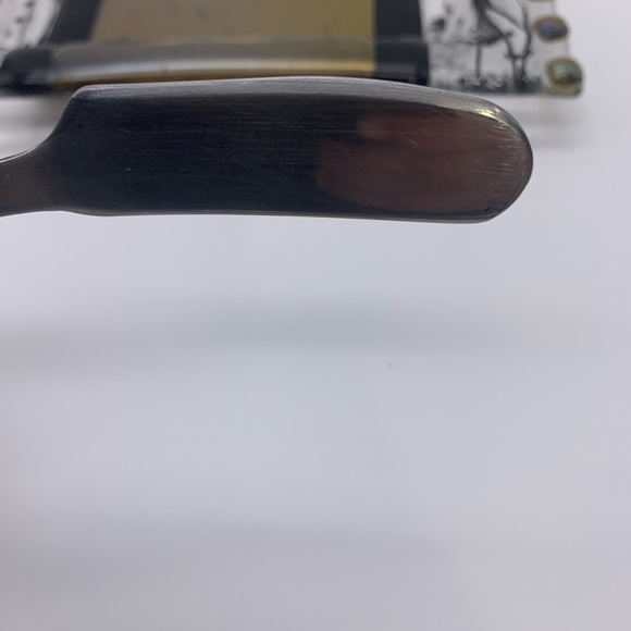 Fused Studio Art Glass Kathy Hudson Snack Tray With Decorative SS Knife Signed - Picture 11 of 12